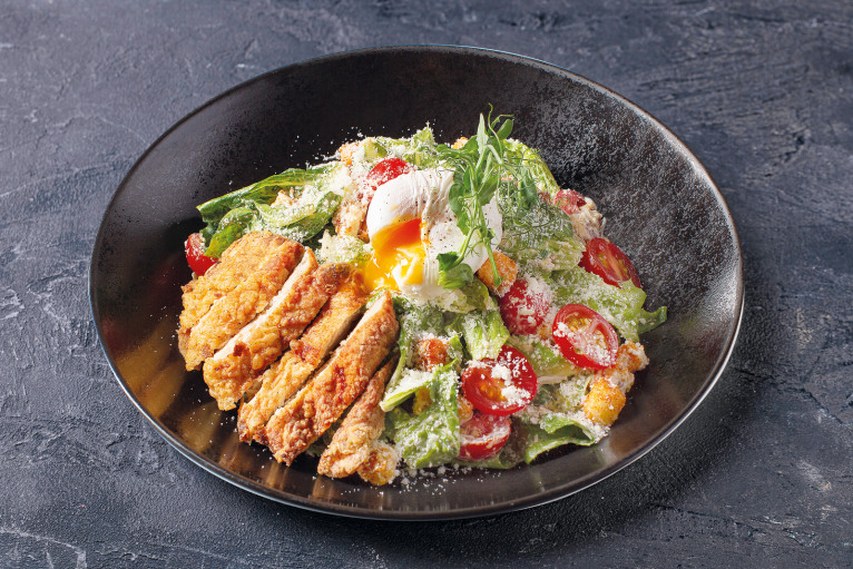 Salad Caesar with chicken