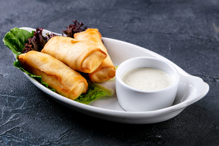 Cheese Spring Rolls 